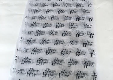 Chiny Papier do pakowania tkanek w biały kolor Czarny Logo z nadrukowanym ekoprzyjaznym kwasem - bezpłatnie fabryka