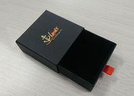 Przesuwane tekturowe pudełka z czarnego papieru Ekologiczne projektowanie mody dostawca