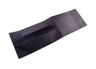 Logo UV Drukowane kartony Składane pudełka, czarne pudełka z pokrywkami dostawca