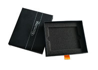 Kolor Czarny papier Pudełko zapałek Matchbox, wysunąć pudełko z wkładką piankową dostawca