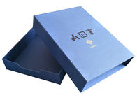 Jasnoniebieskie przesuwane pudło papierowe zaakceptuj jako nadające się do recyklingu dostawca