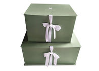 Jasnozielony składany papier pudełko do pakowania do pakowania prezentów ubrania dostawca