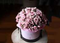 Tektura Round Flower Box Rose Flower Bouquet Tłoczenie na gorąco Fancy Eco - Friendly dostawca