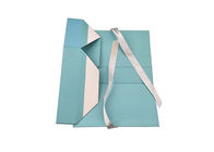 Teal jasnoniebieski papier ozdobny kartonowe pudełka do przechowywania wstążki środowiskowe dostawca