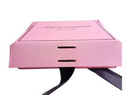 Różowa tasiemka zapinana na tekturowe pudełko dla dziewczynki / przedłużanie włosów dostawca
