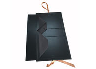 Czarny kolor Karton składany Sztywny materiał kartonowy do pakowania przedłużek peruki dostawca