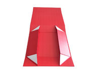 Sprzedaż hurtowa niestandardowych czerwone składane pudełka magnetyczne do pakowania ubrań dostawca