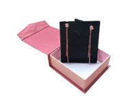 Biżuteria Flip Top Gift Box Niestandardowy papier Opakowanie kartonowe z tektury magnetycznej dostawca