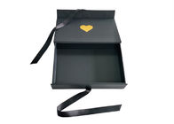 Bikini Stroje kąpielowe Packaging Book Shaped Box Black Ribbon Magnet Closure ISO Approval dostawca