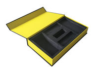 Matowe czarne pudełko z książkami w kształcie magnesów Opakowanie elektroniczne Matowa powierzchnia laminowana dostawca