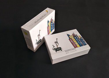 Chiny Kolorowy wzór drukowania sztywne pudełko z pokrywką Booklet Books opakowanie przesuwne szuflady fabryka