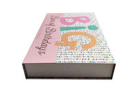 Pudełko w kształcie niestandardowej książki Kolorowe pudełko ręcznie robione na prezent dla dziewczynki dostawca