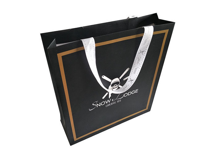 Big Design Own Logo Niestandardowe torby na zakupy handlowe Pantone Color Embossing dostawca