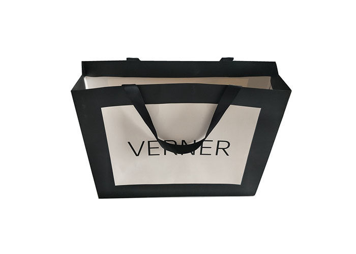 Kolorowe torby papierowe Pantone Wysokiej jakości ręcznie robione boutique czarne koronki dostawca